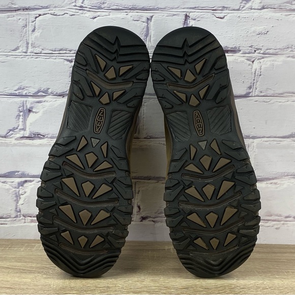 Keen Anchorage Brown Waterproof Leather Chelsea Hiking Boots - Picture 7 of 9